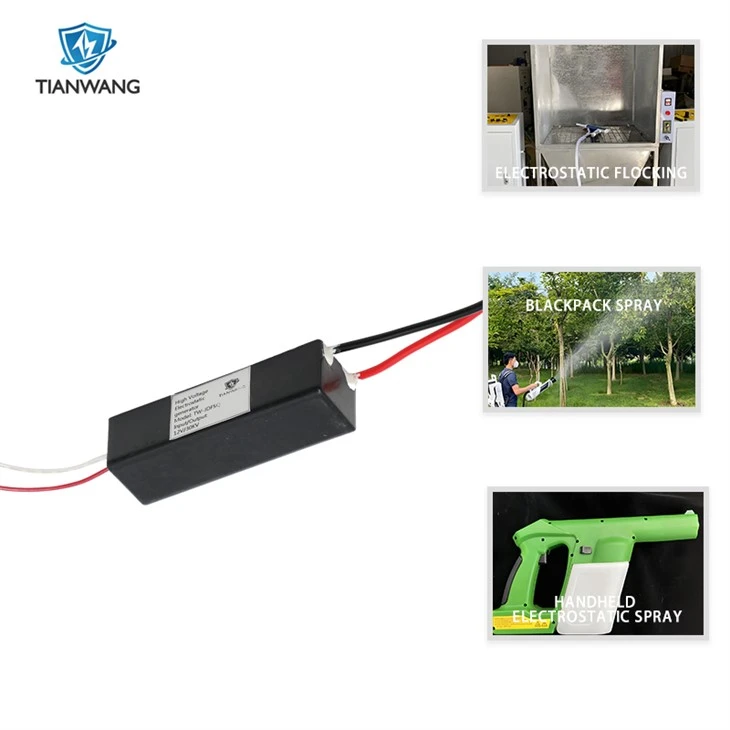 Modul generator de înaltă tensiune pentru mașină de pulverizare electrostatică