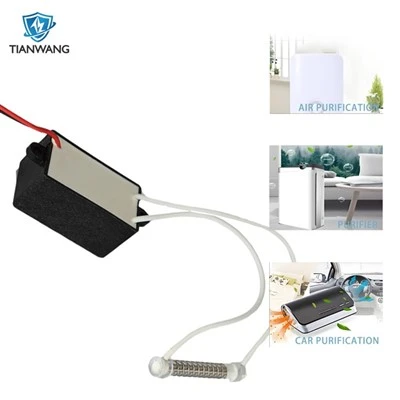 Material nou 50mg 100mg DC 12V Mini purificator de aer generator de ozon ionizator pentru aparate de bucătărie