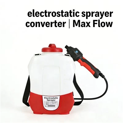 Pulverizator electrostatic Mâner convertor integrat